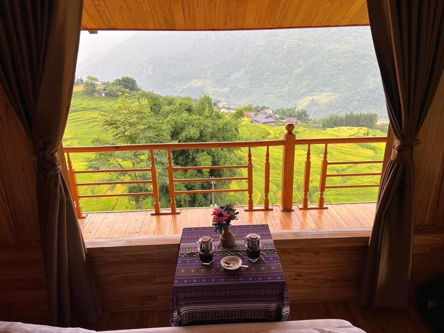 Hmong Eco Villas Sapa Værelse billede