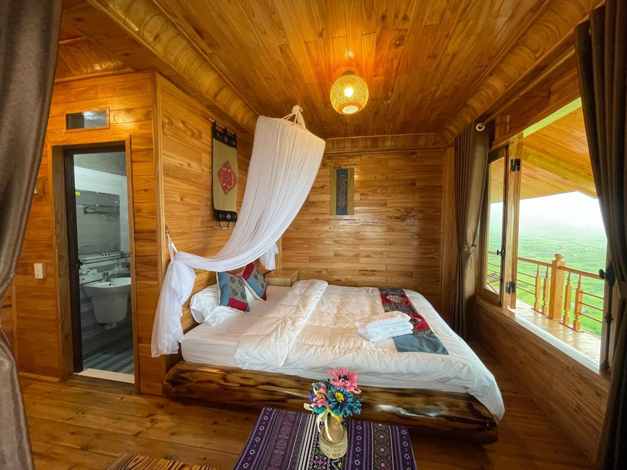 Hmong Eco Villas Sapa Værelse billede