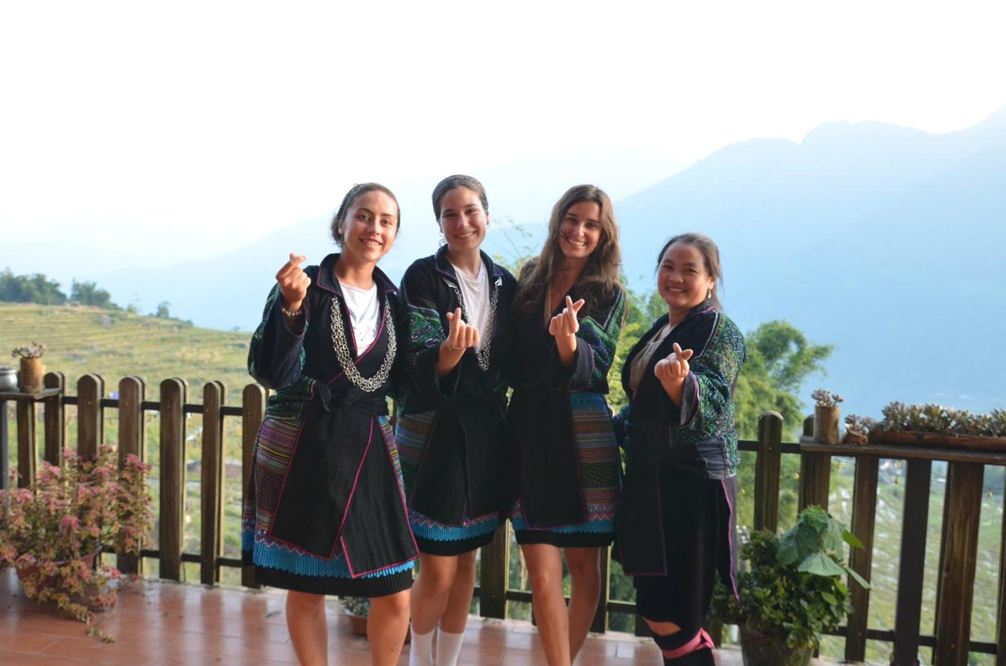 Hmong Eco Villas Sapa Værelse billede